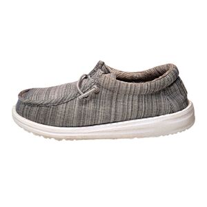 HEYDUDE Gray Casual Child Slip-On Shoes